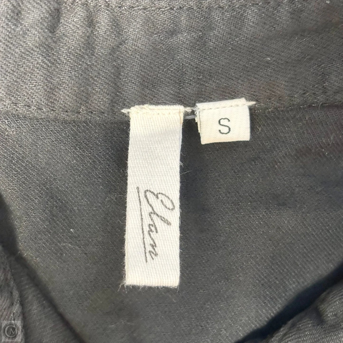 Jacket Shirt By Elan In Black, Size: S