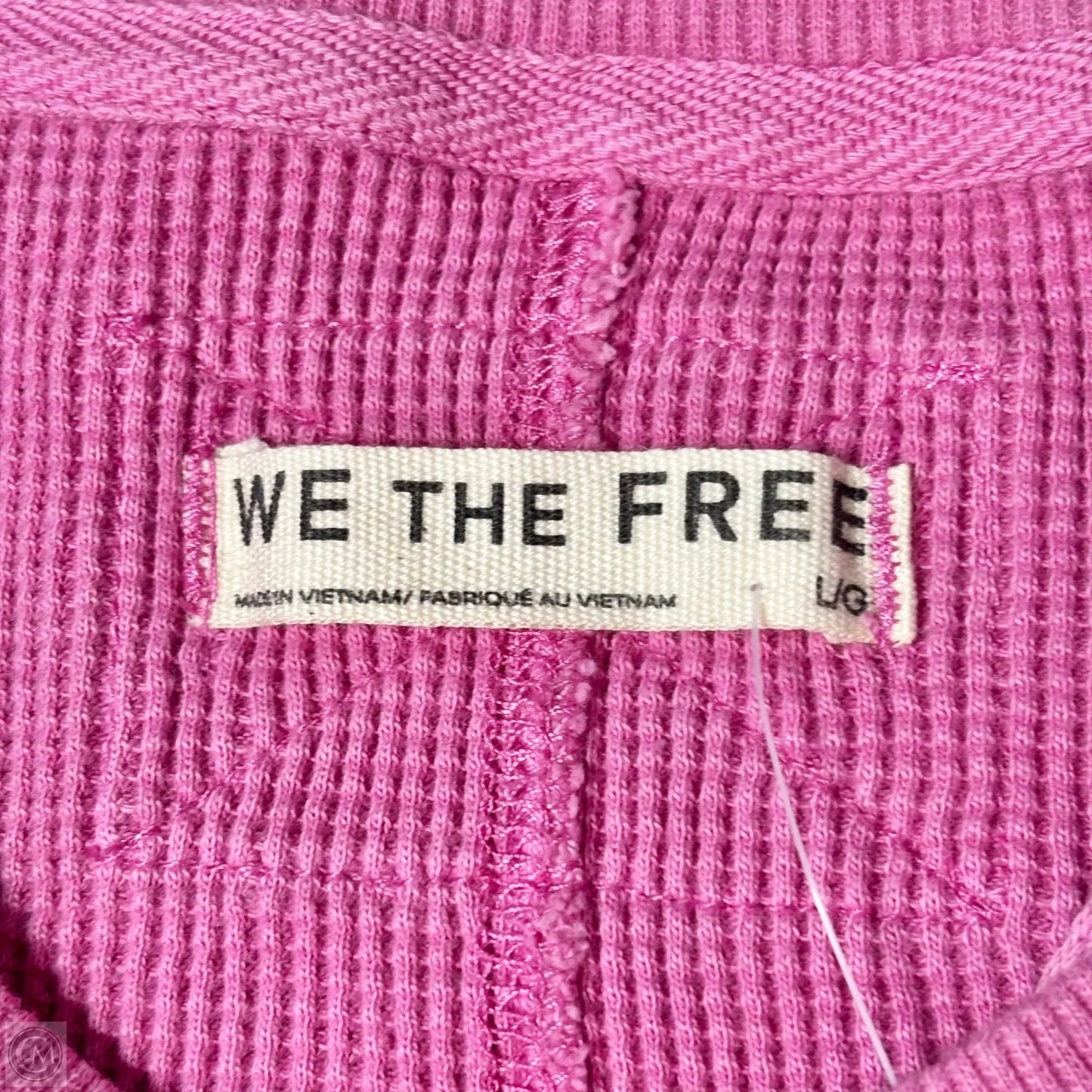 Top Long Sleeve By We The Free In Purple, Size: L