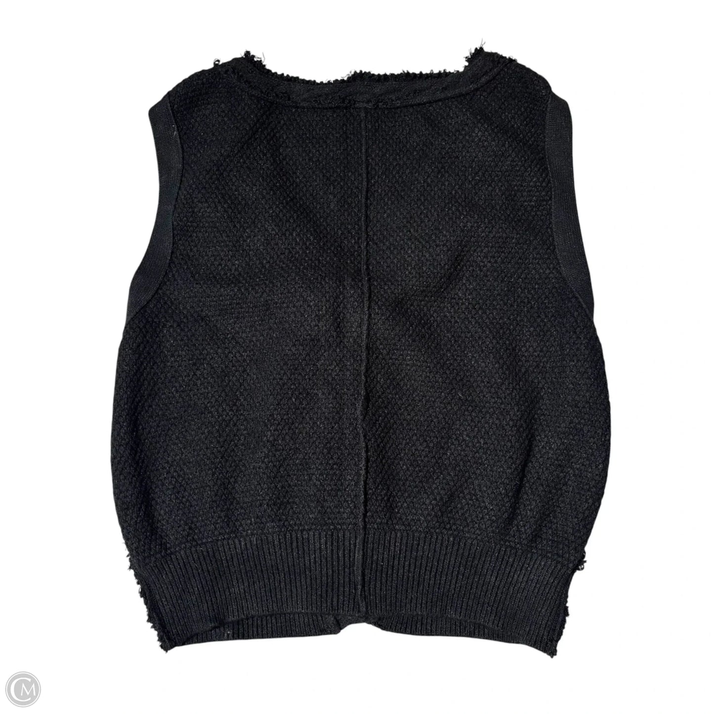 Vest Sweater By Free People In Black, Size: M