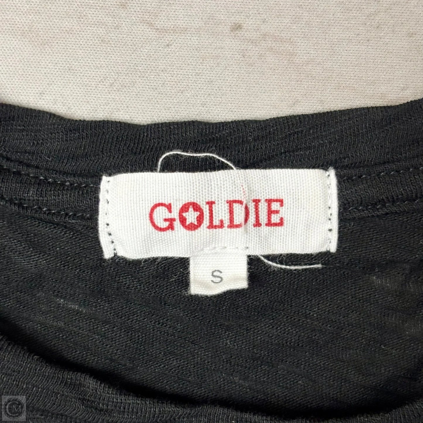 Top 3/4 Sleeve By Goldie In Black, Size: S