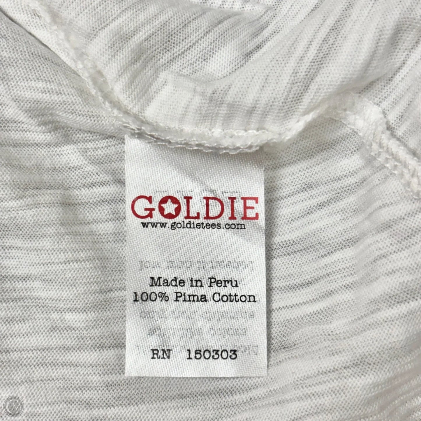 Top Short Sleeve By Goldie In White, Size: S