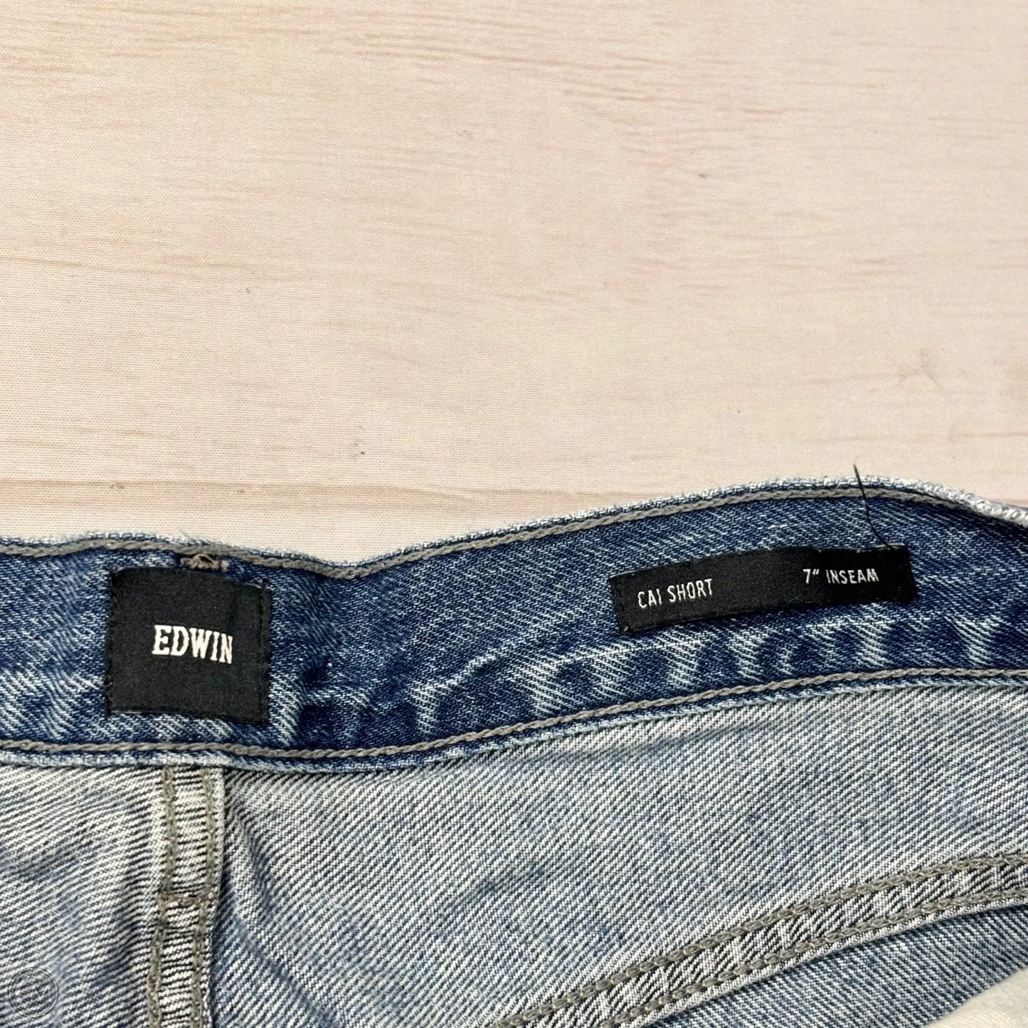 Shorts By Edwin In Blue Denim, Size: 10