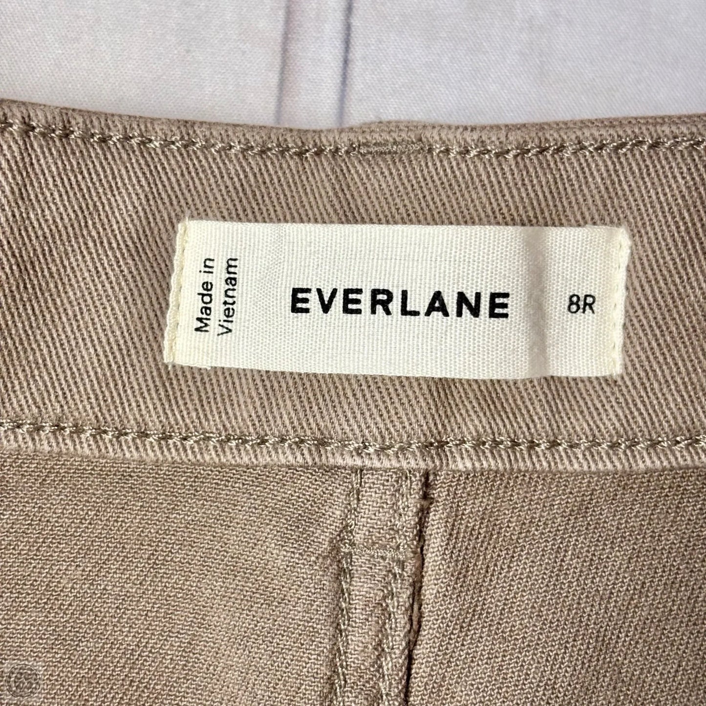 Pants Wide Leg By Everlane In Brown Denim, Size: 8