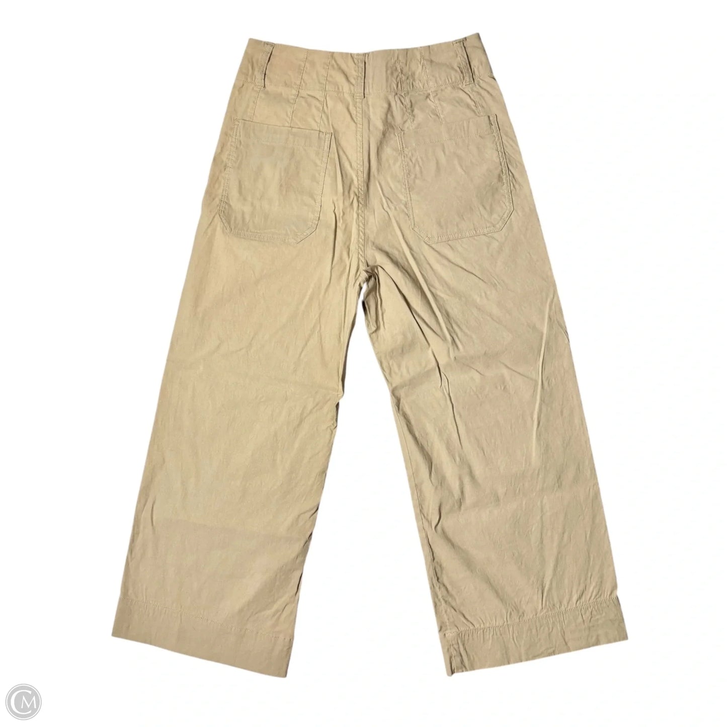 Pants Wide Leg By Maeve In Tan, Size: 8p