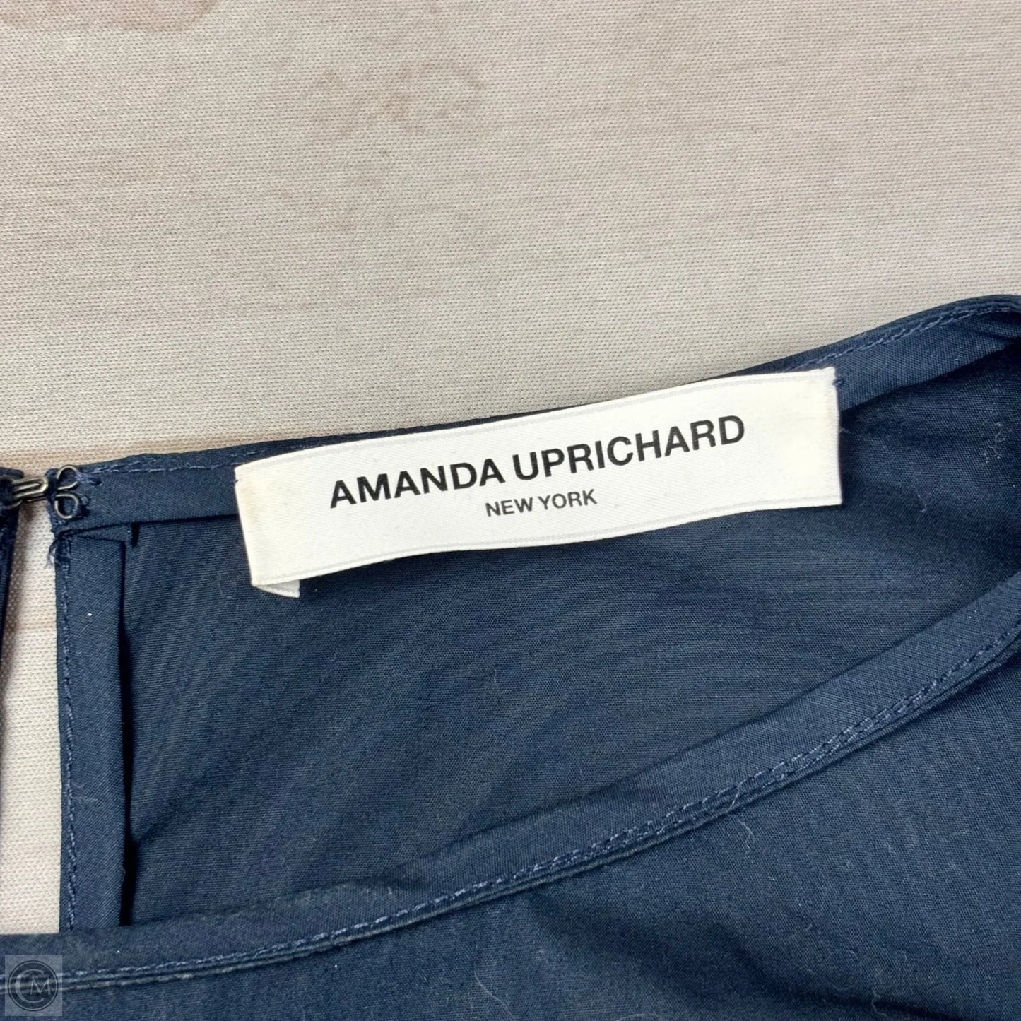 Top Short Sleeve By Amanda Uprichard In Navy, Size: M