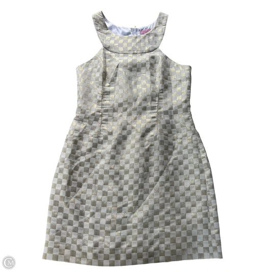 Dress Designer By Lilly Pulitzer In Checkered Pattern, Size: M