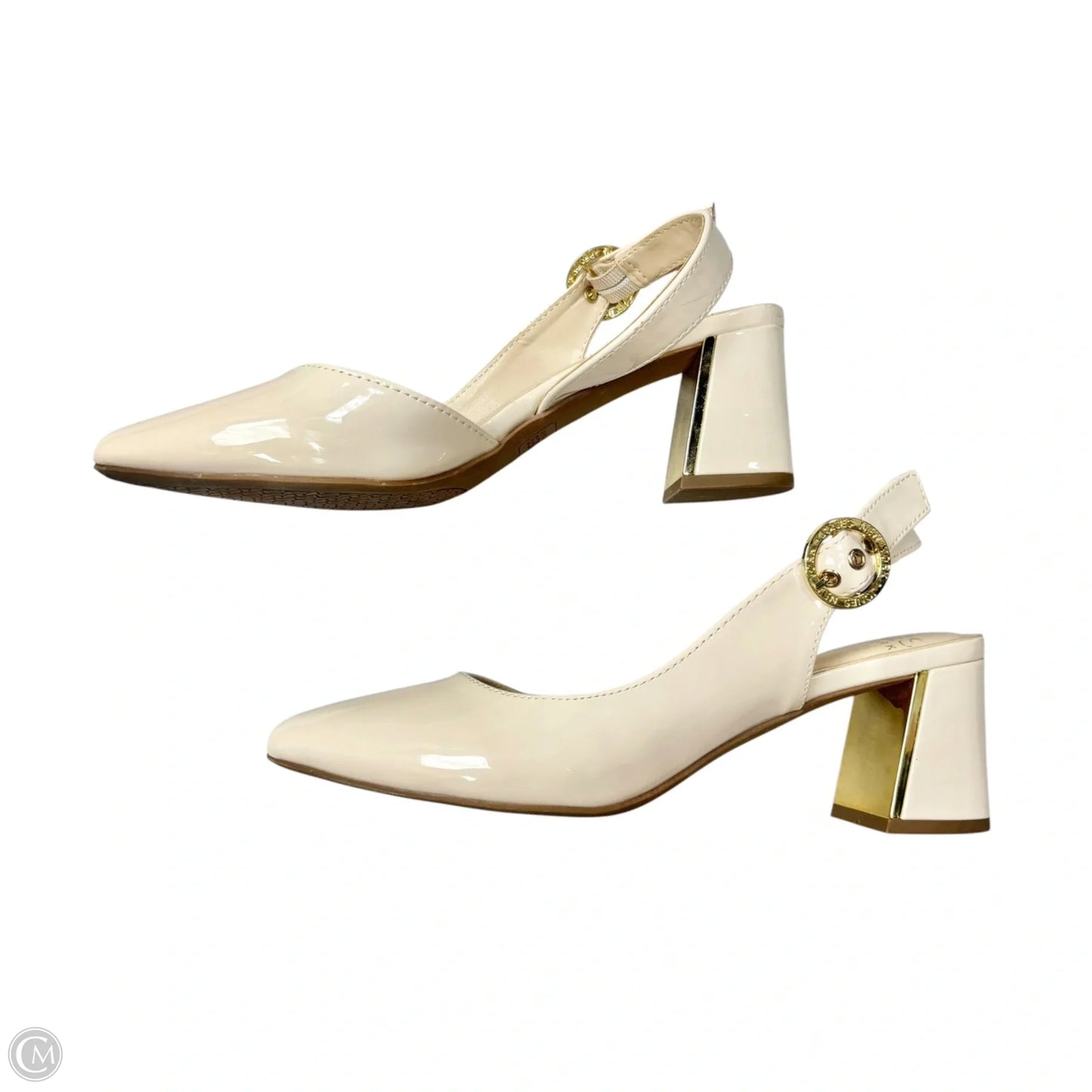 Shoes Heels Kitten By Jones New York In Cream, Size: 6.5