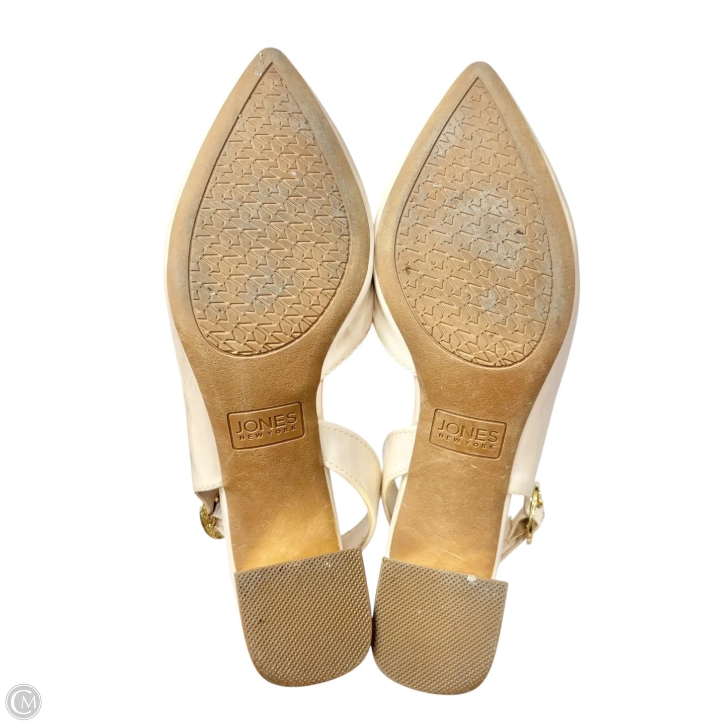 Shoes Heels Kitten By Jones New York In Cream, Size: 6.5