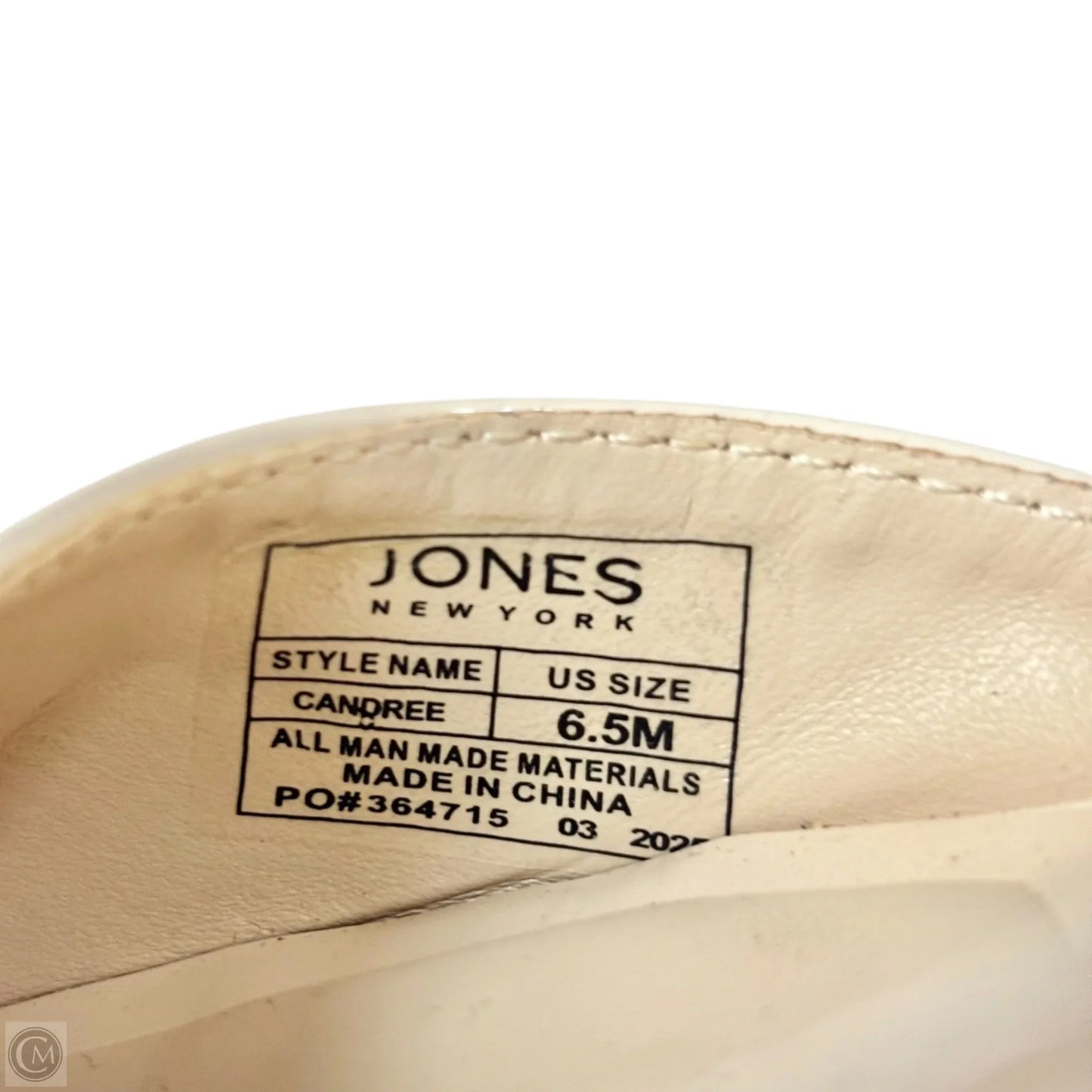 Shoes Heels Kitten By Jones New York In Cream, Size: 6.5