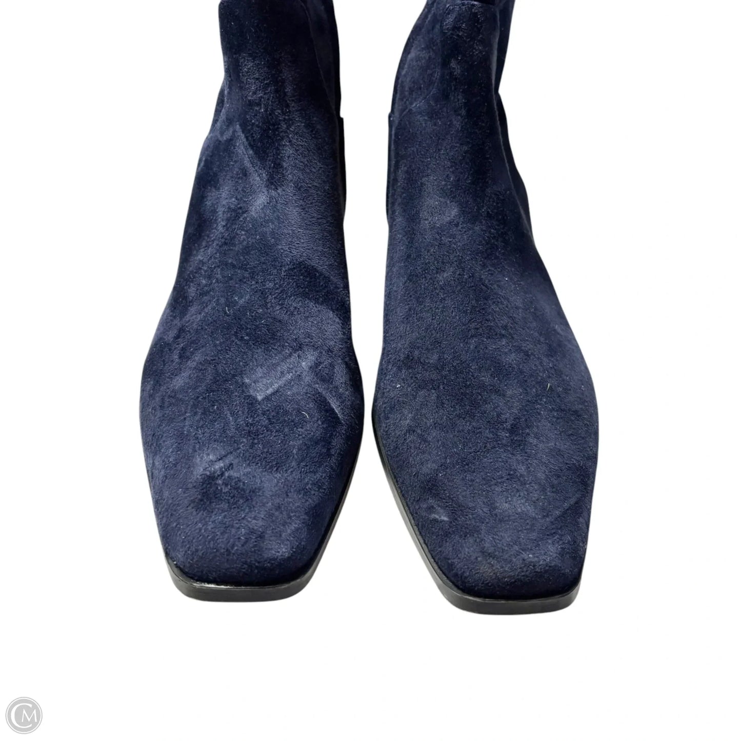 Boots Leather By Steve Madden In Navy, Size: 6.5
