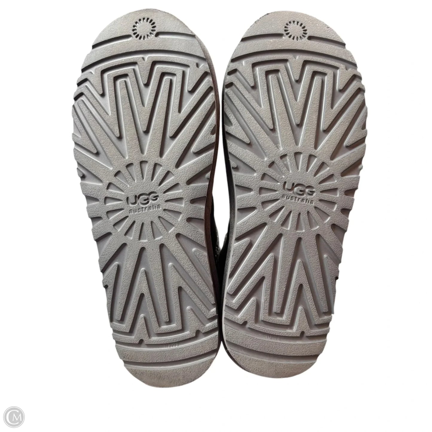 Boots Designer By Ugg In Grey, Size: 10