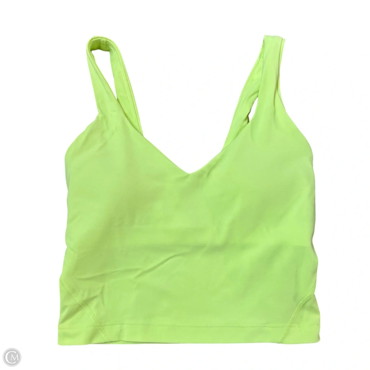 Athletic Tank Top By Lululemon In Green, Size: Xs
