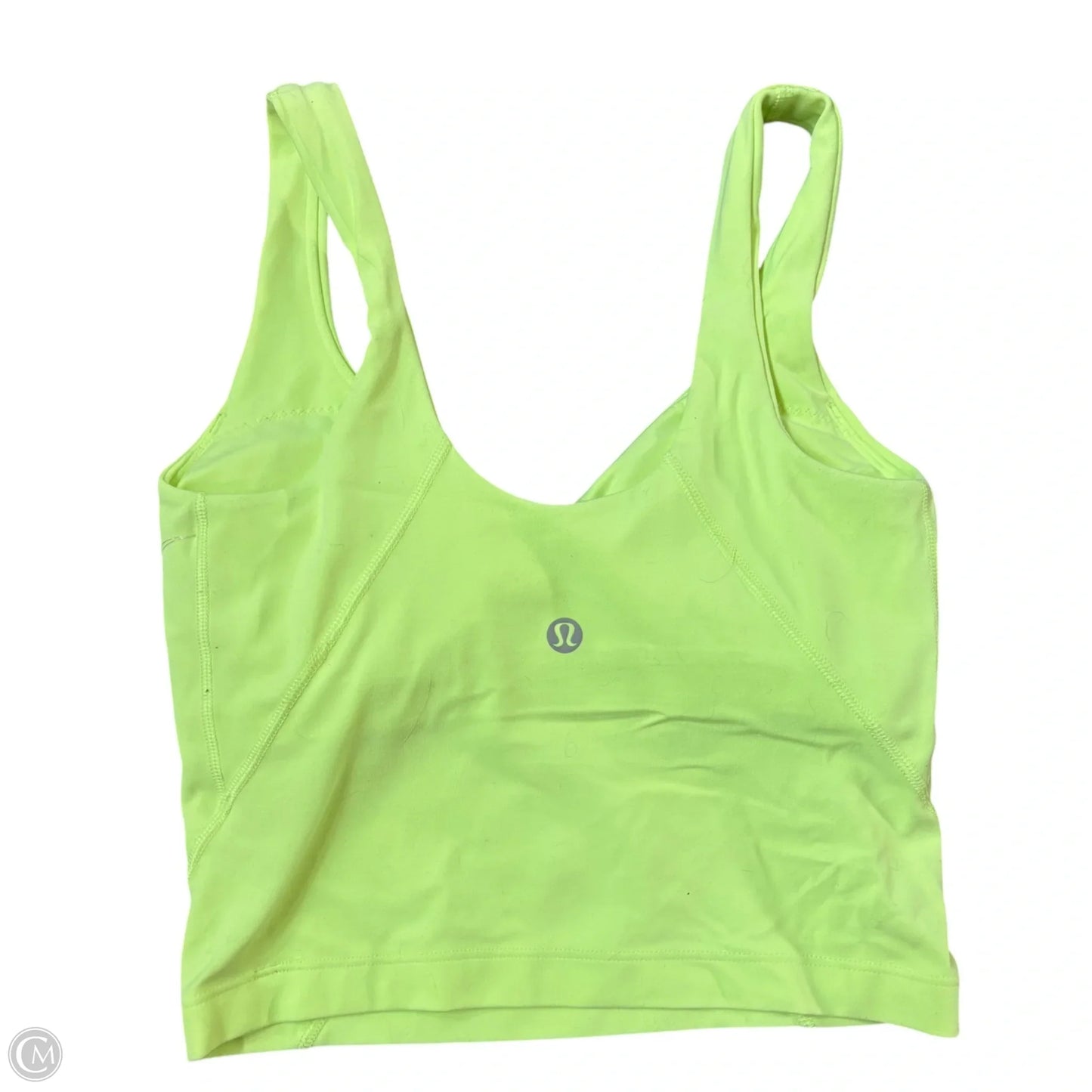 Athletic Tank Top By Lululemon In Green, Size: Xs