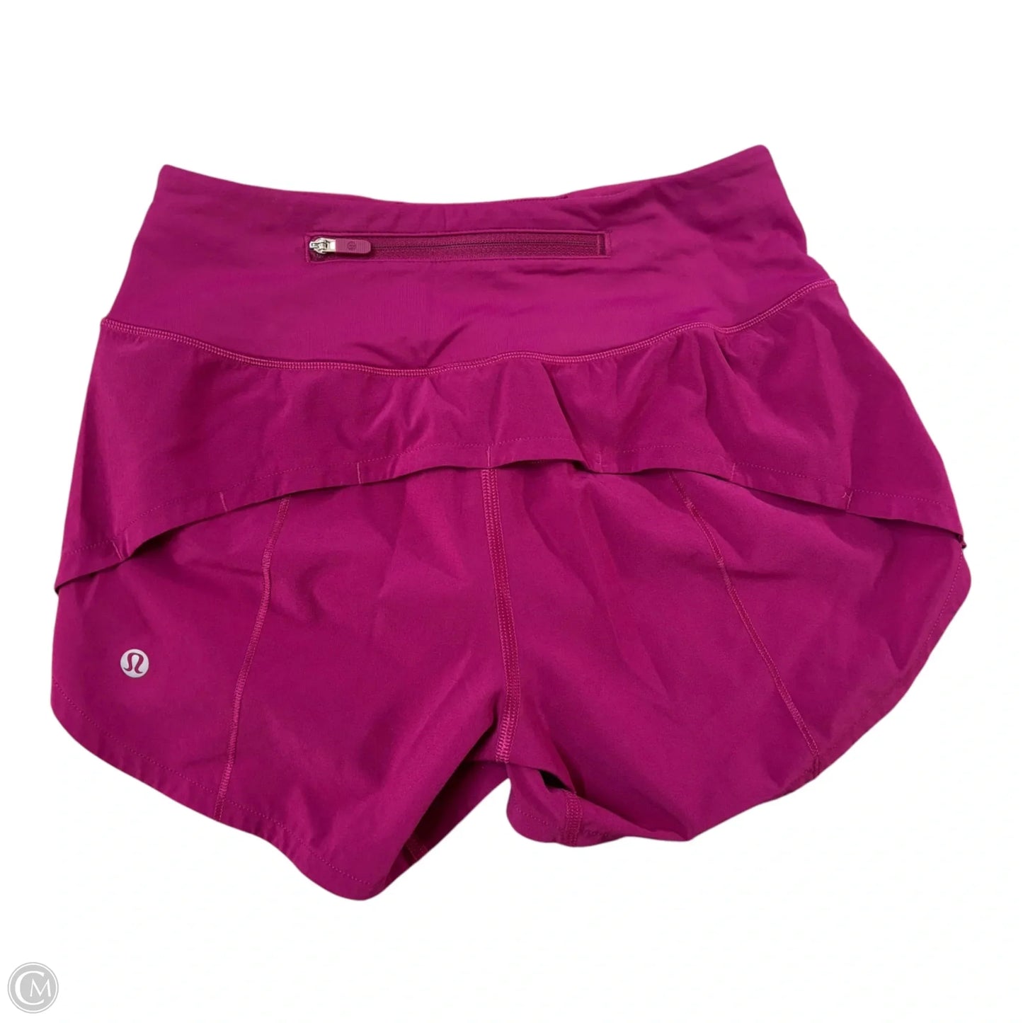 Athletic Shorts By Lululemon In Purple, Size: Xs