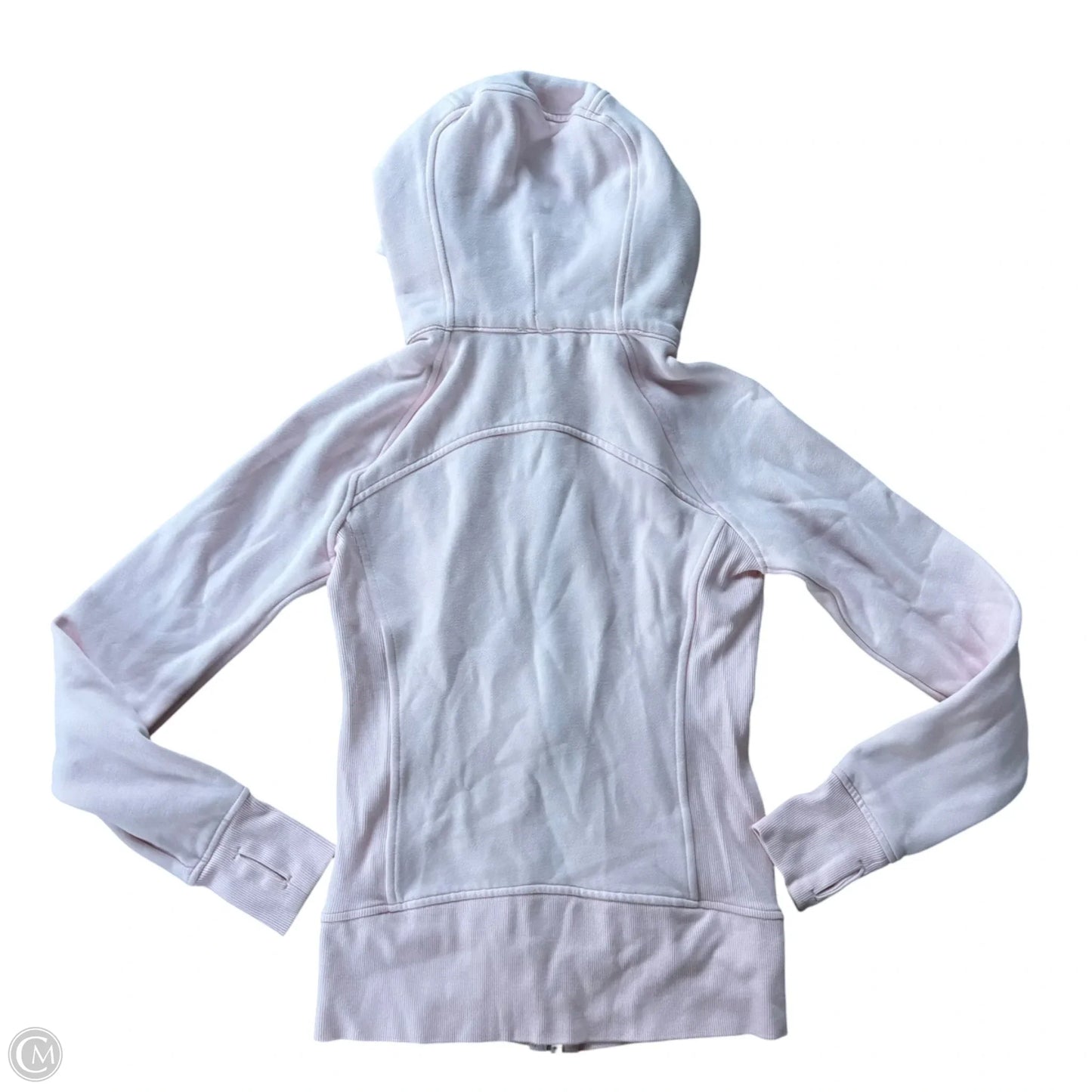Athletic Jacket By Lululemon In Pink, Size: Xs