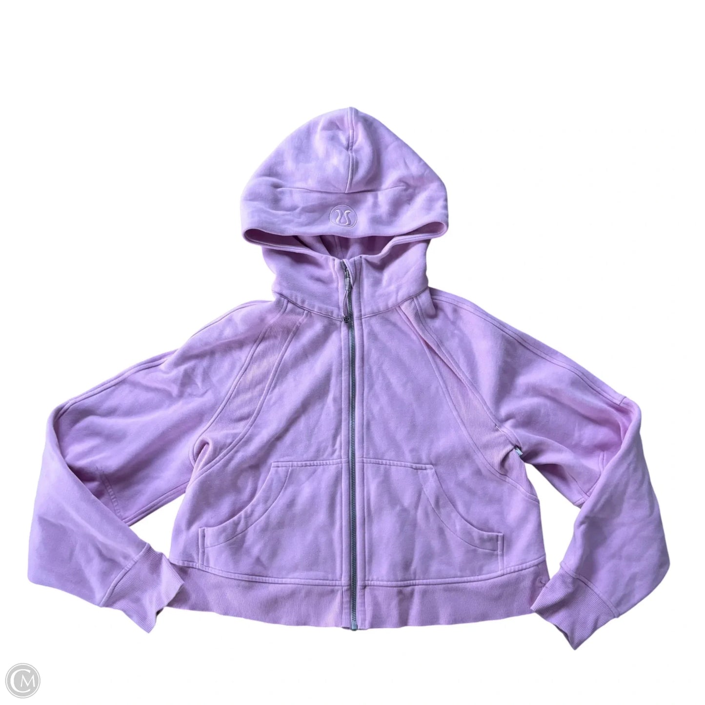 Athletic Sweatshirt Hoodie By Lululemon In Purple, Size: S