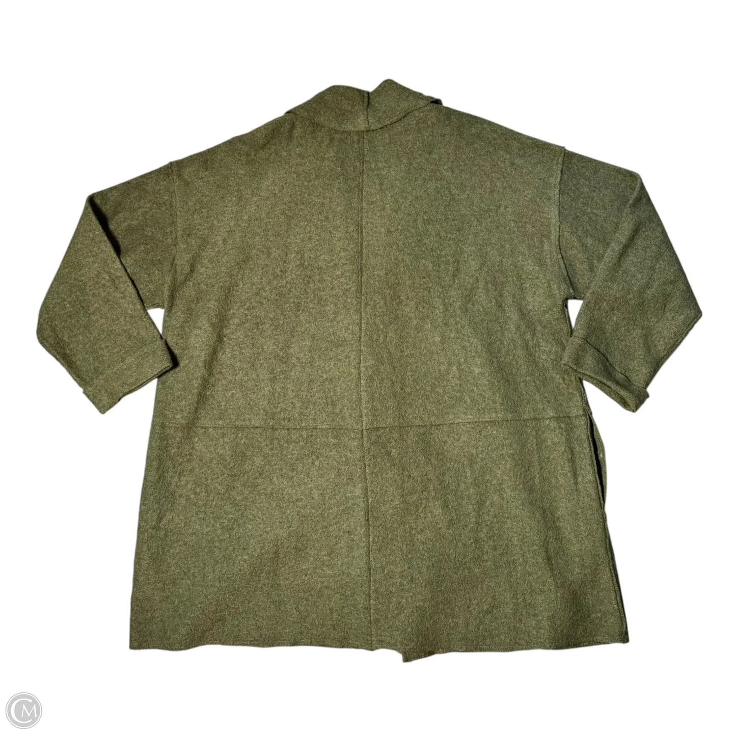 Sweater Cardigan By Jones New York In Green, Size: 2x
