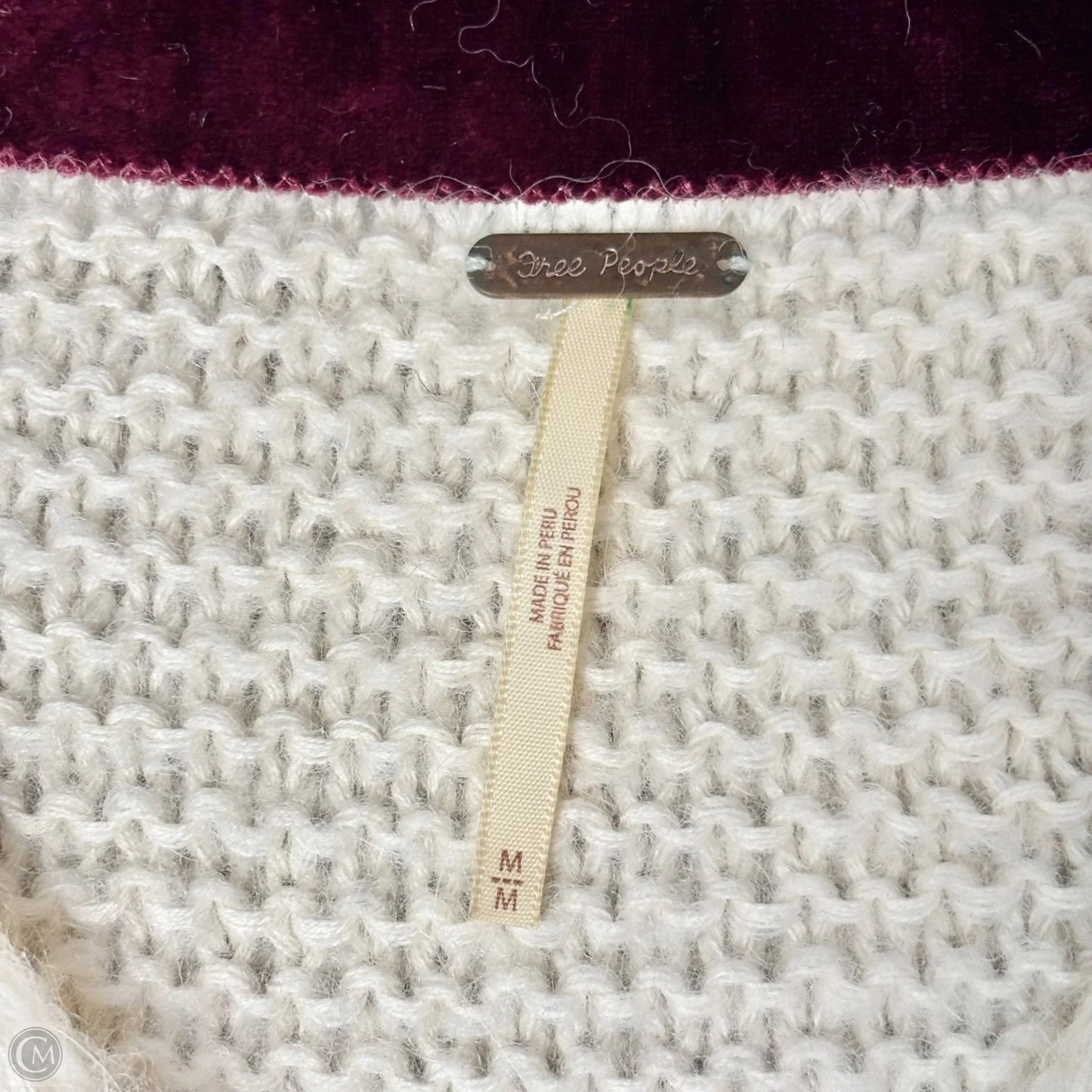 Sweater By Free People In Cream, Size: M