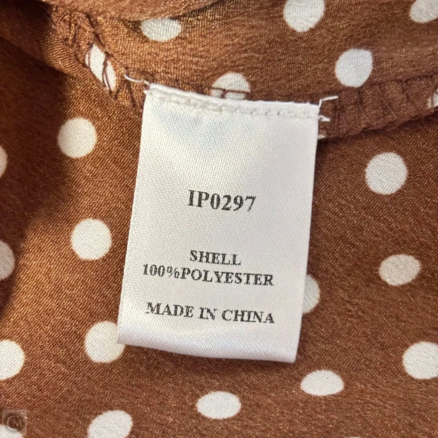 Skirt Set 2pc By Ipponelli In Polkadot Pattern, Size: S