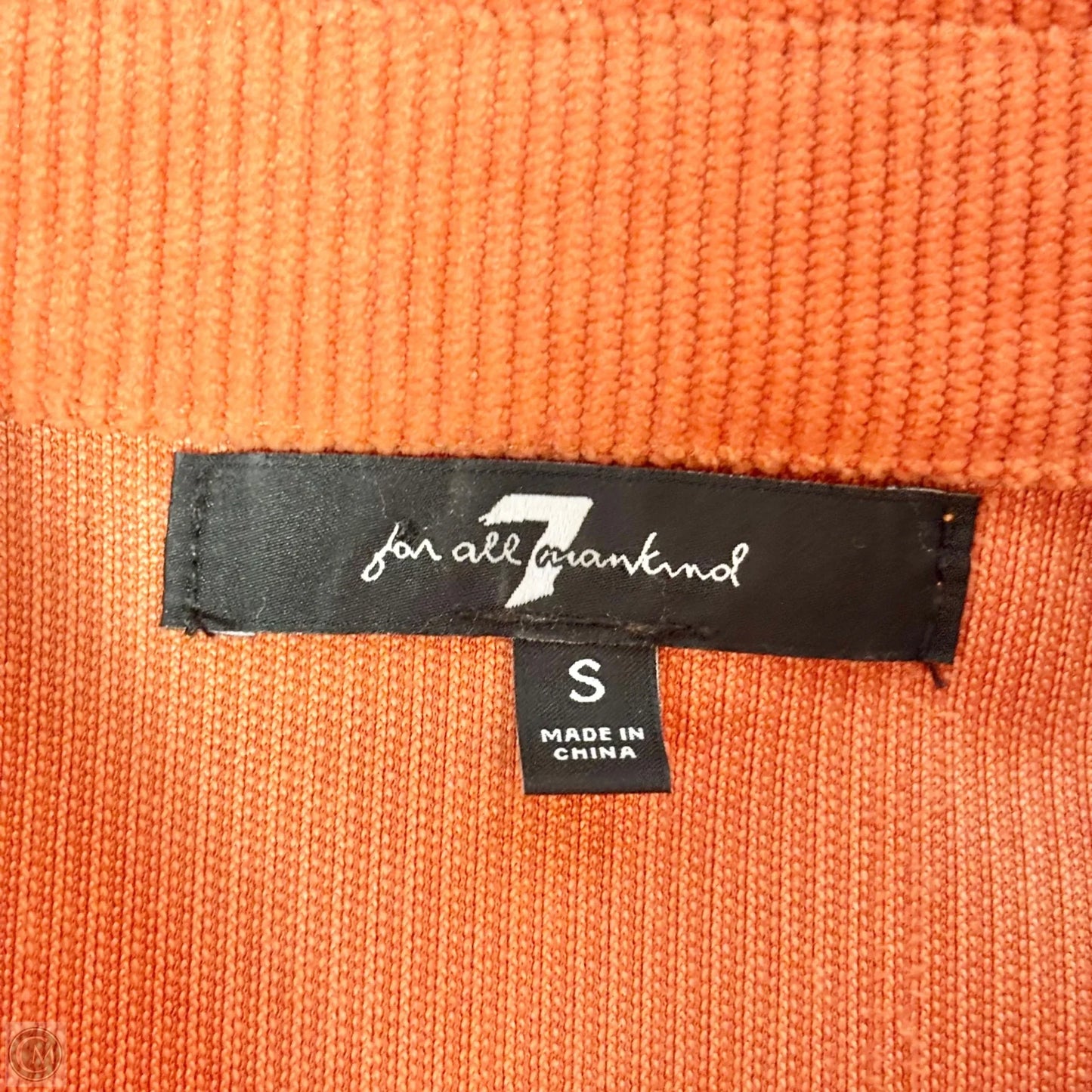 Dress Casual Short By 7 For All Mankind In Orange, Size: S