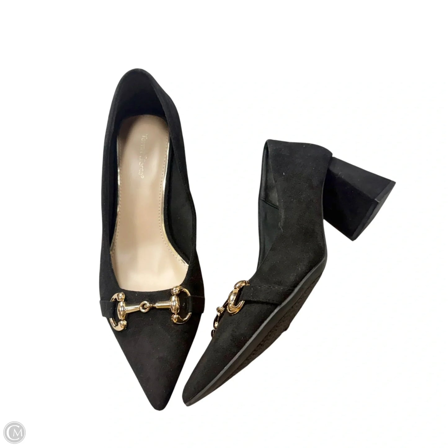 Shoes Heels Block By Torta Caliente In Black, Size: 11