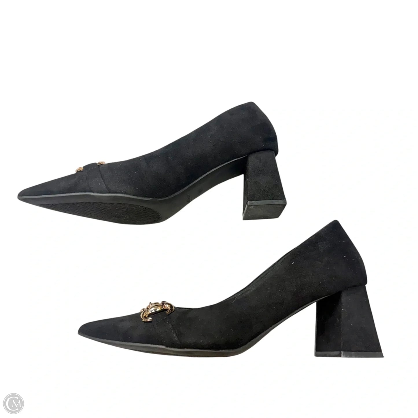 Shoes Heels Block By Torta Caliente In Black, Size: 11