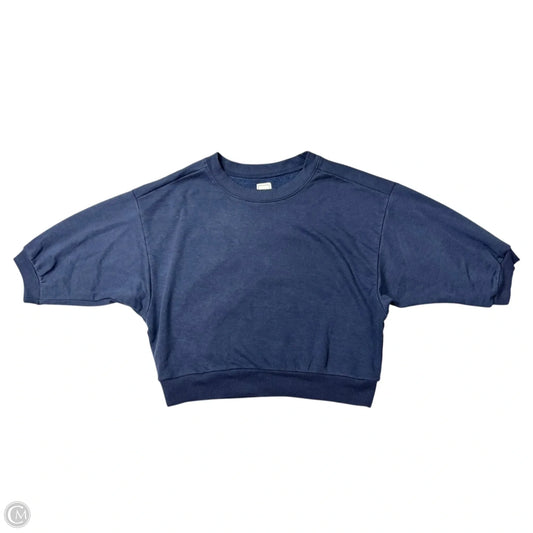 Top 3/4 Sleeve By Maeve In Navy, Size: L