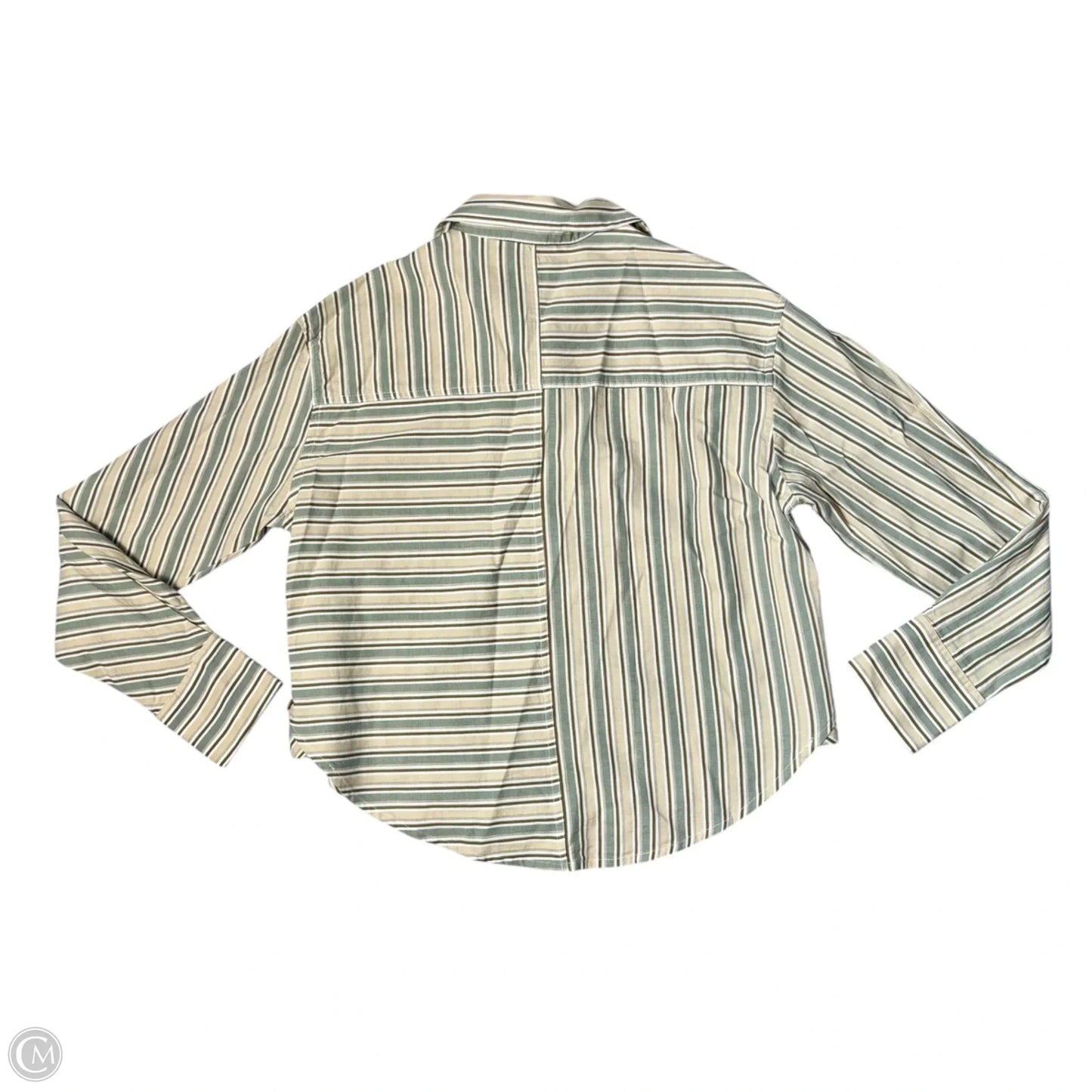Top Long Sleeve By Scotch & Soda In Striped Pattern, Size: Xs