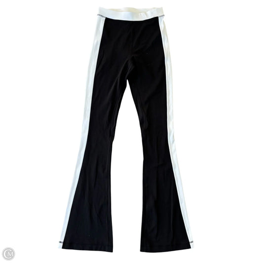 Athletic Pants By Lululemon In Black & White, Size: S