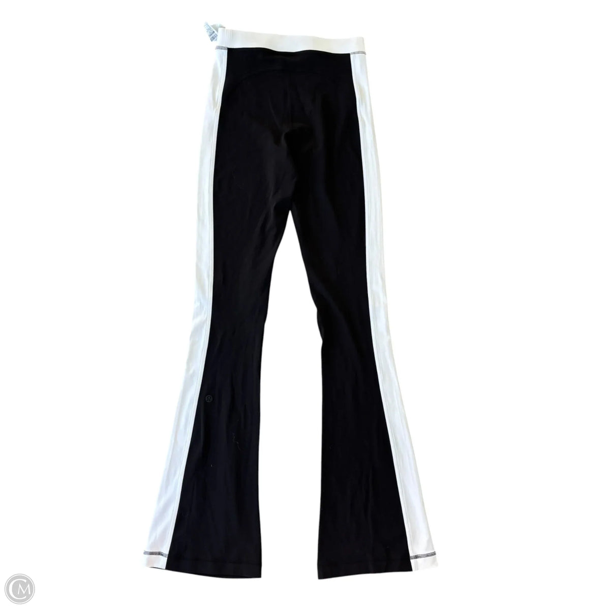 Athletic Pants By Lululemon In Black & White, Size: S