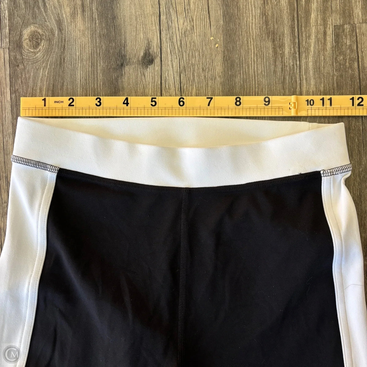 Athletic Pants By Lululemon In Black & White, Size: S