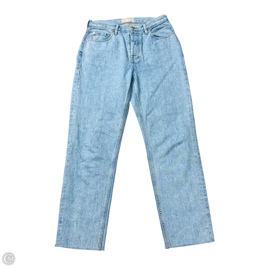 Jeans Straight By Everlane In Blue Denim, Size: 6