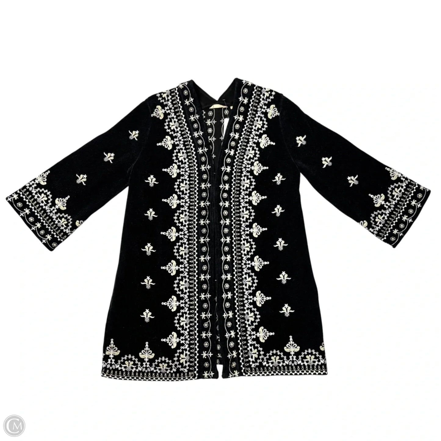 Kimono By Soft Surroundings In Black & White, Size: L