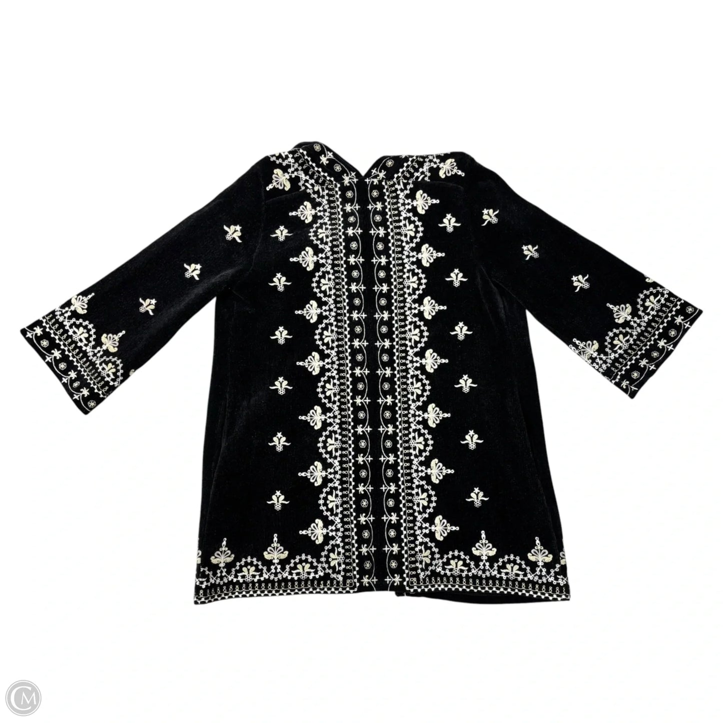 Kimono By Soft Surroundings In Black & White, Size: L