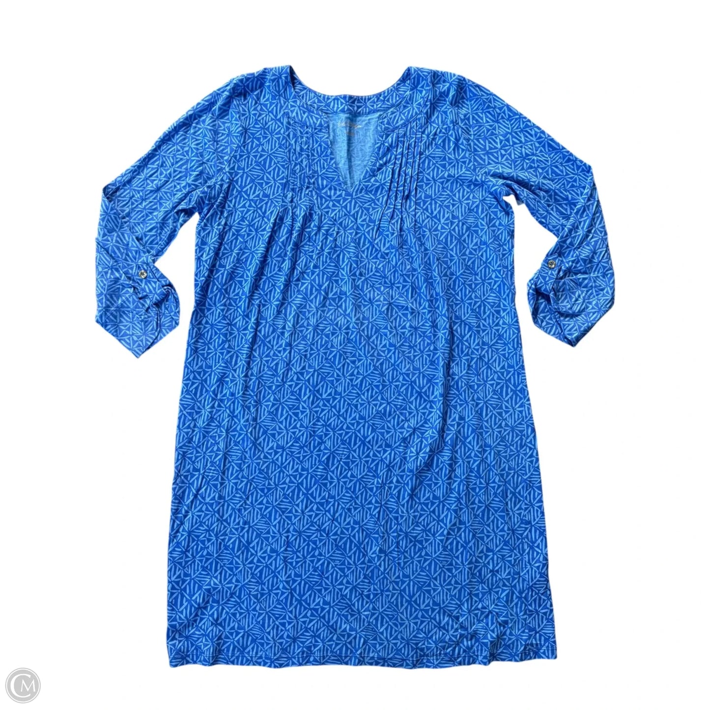Dress Designer By Lilly Pulitzer In Blue, Size: L