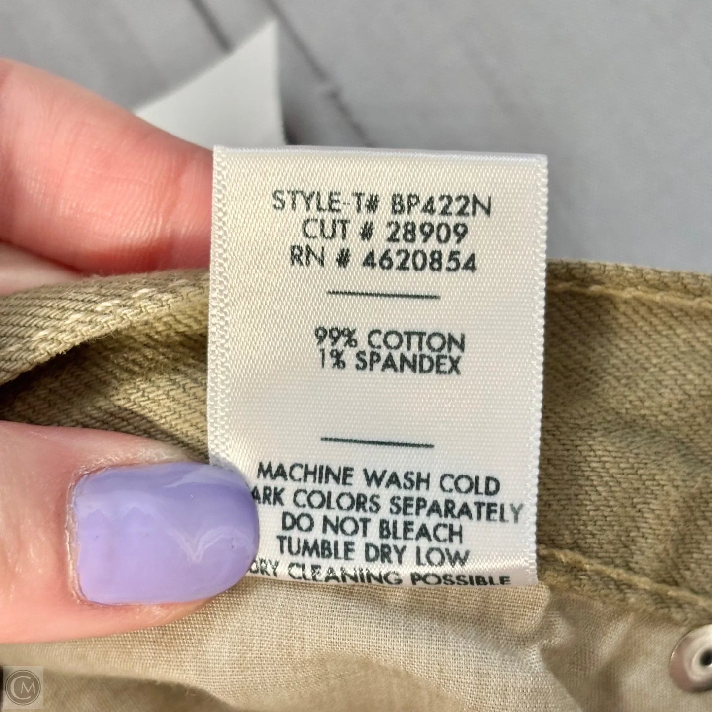 Jeans Wide Leg By Just Black In Green Denim, Size: 4