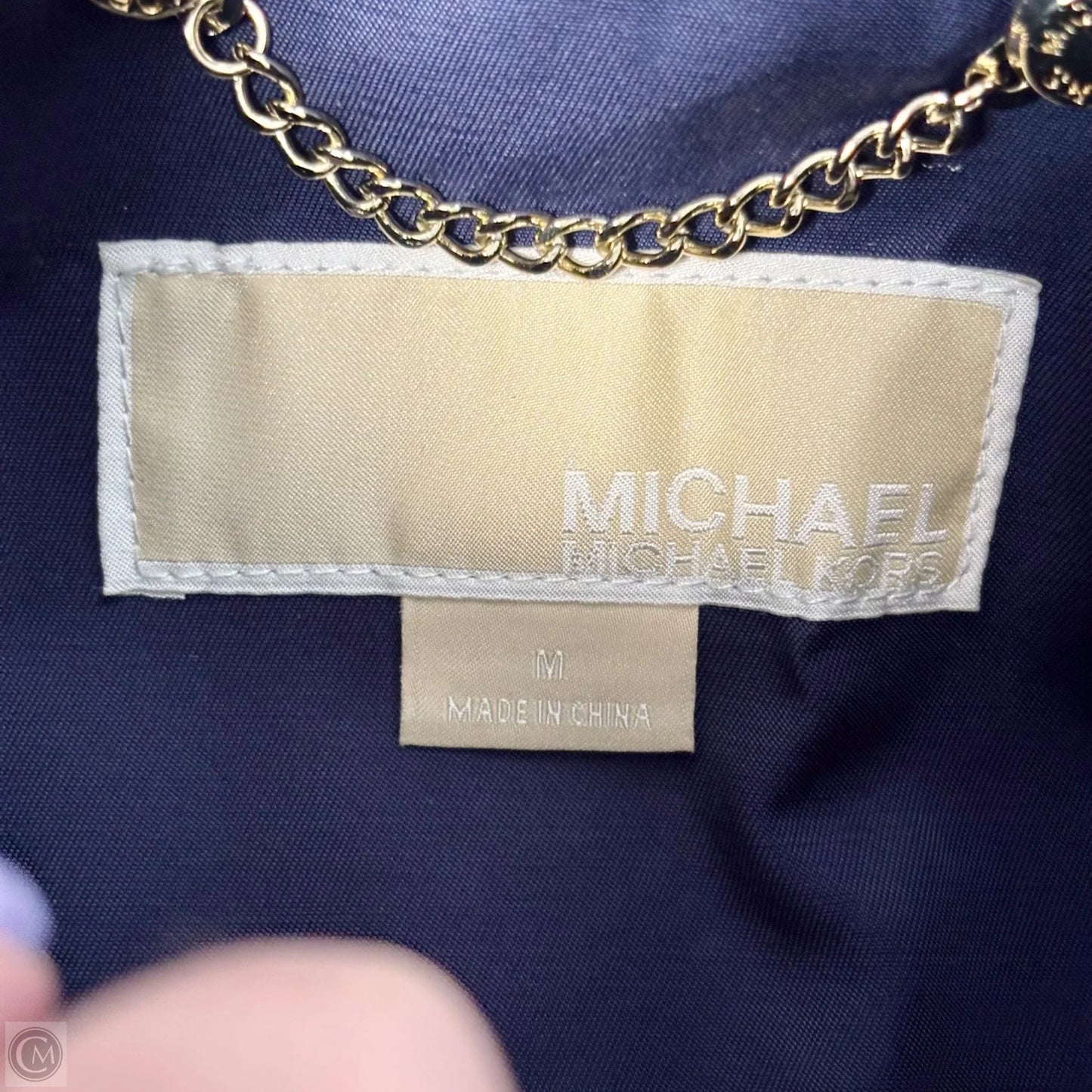 Jacket Other By Michael By Michael Kors In Navy, Size: M