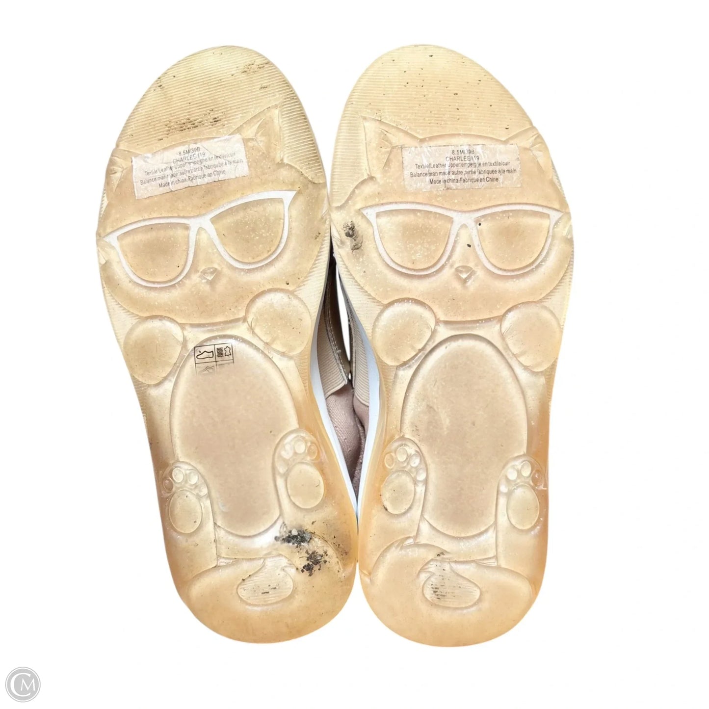 Shoes Designer By Karl Lagerfeld In Pink, Size: 8.5