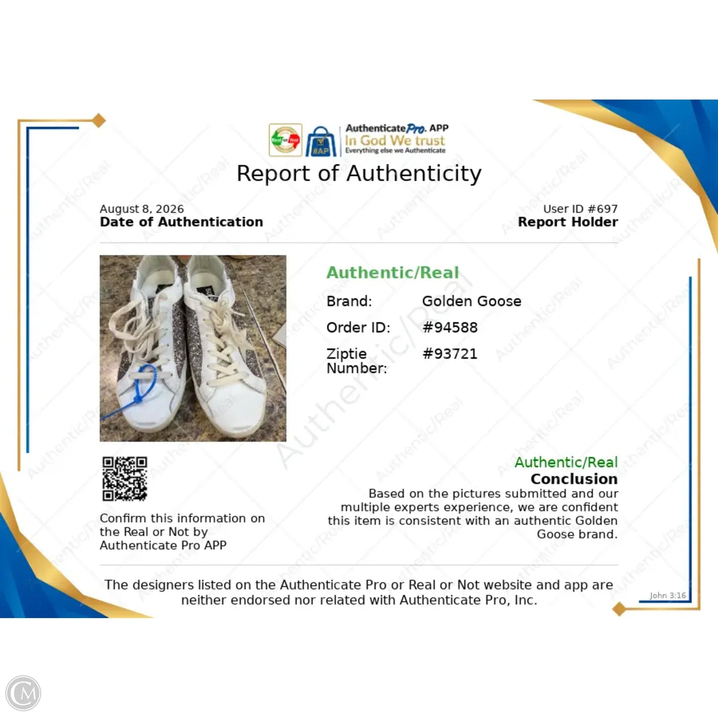 Shoes Luxury Designer By Golden Goose In White, Size: 7.5
