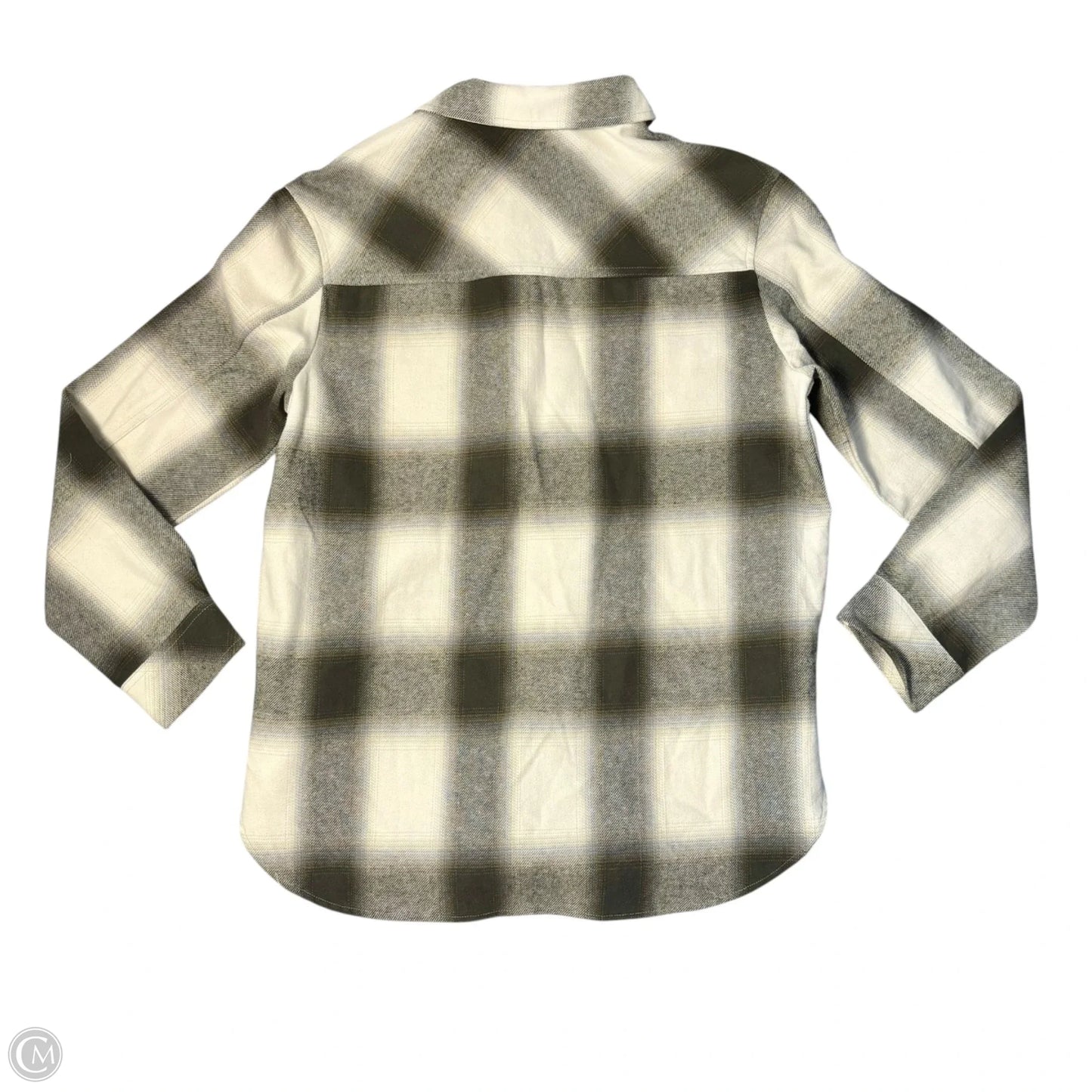 Jacket Shirt By Sanctuary In Plaid Pattern, Size: S