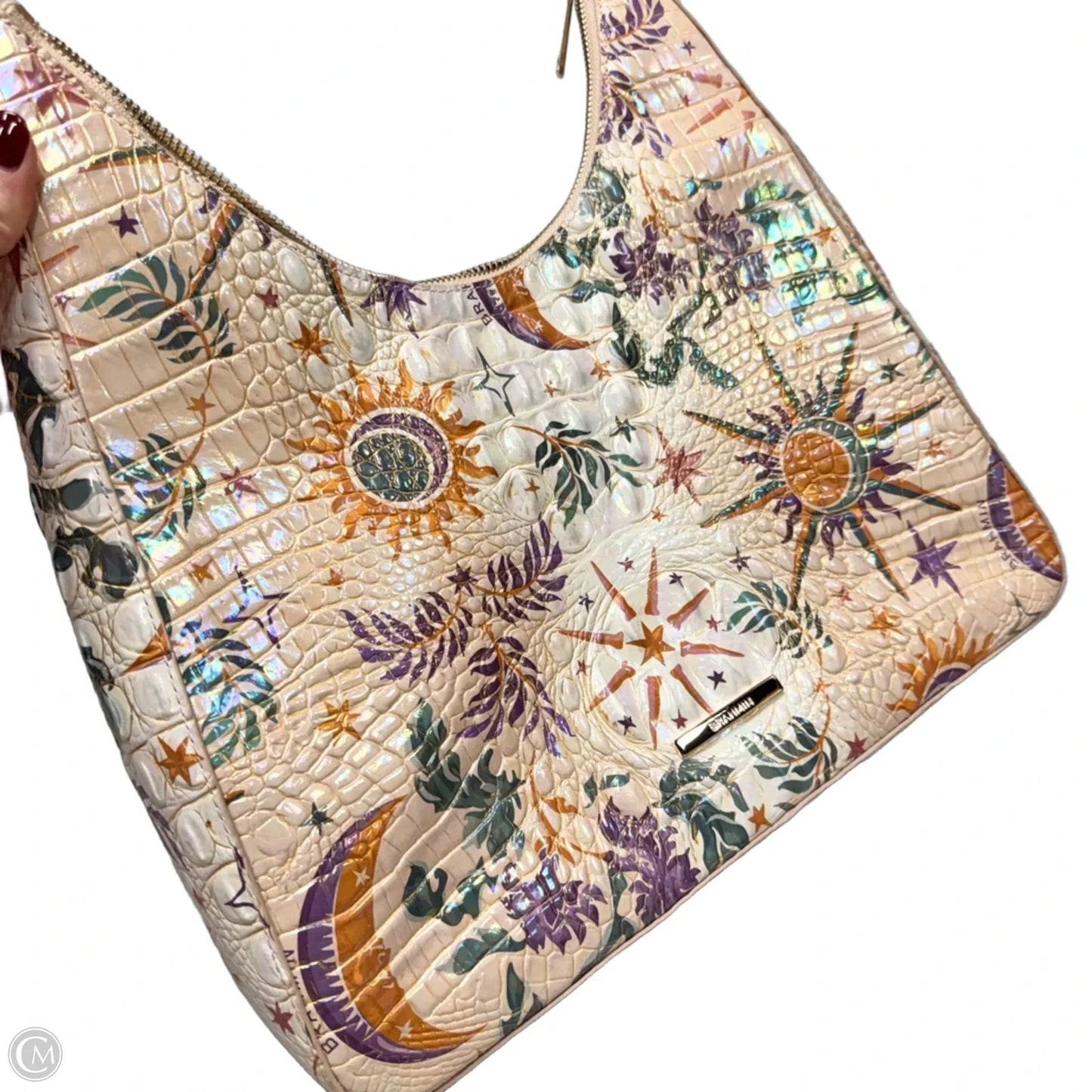 Handbag By Brahmin, Size: Large