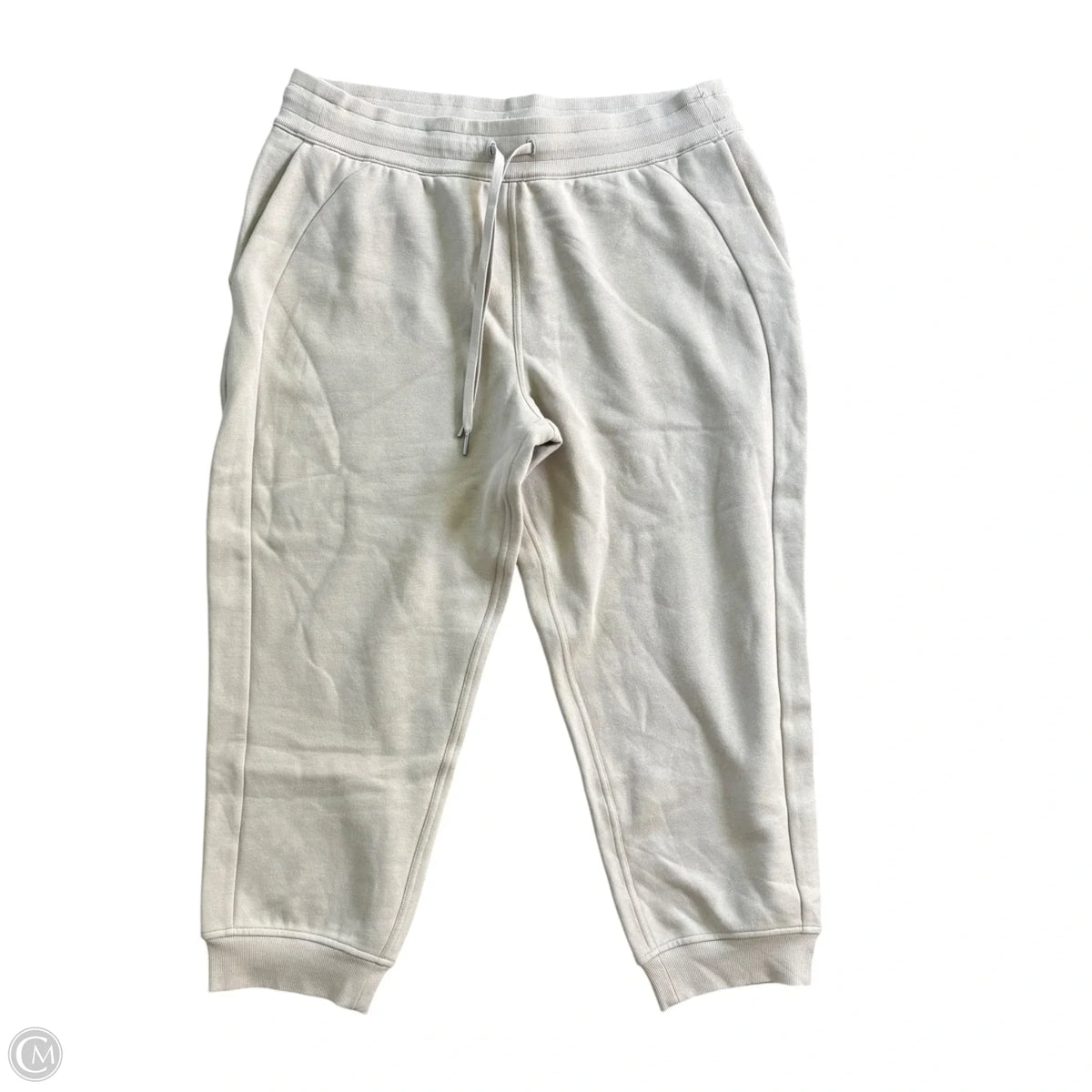 Athletic Pants By Lululemon In Tan, Size: L