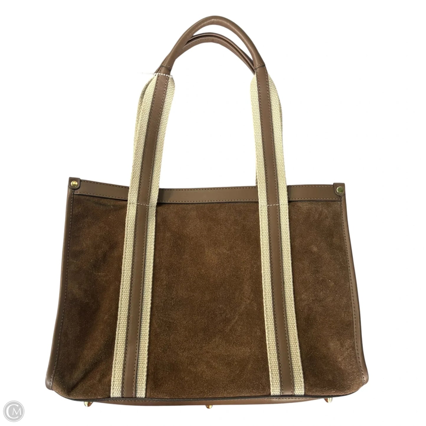 Tote Leather By Devina Firenze, Size: Large
