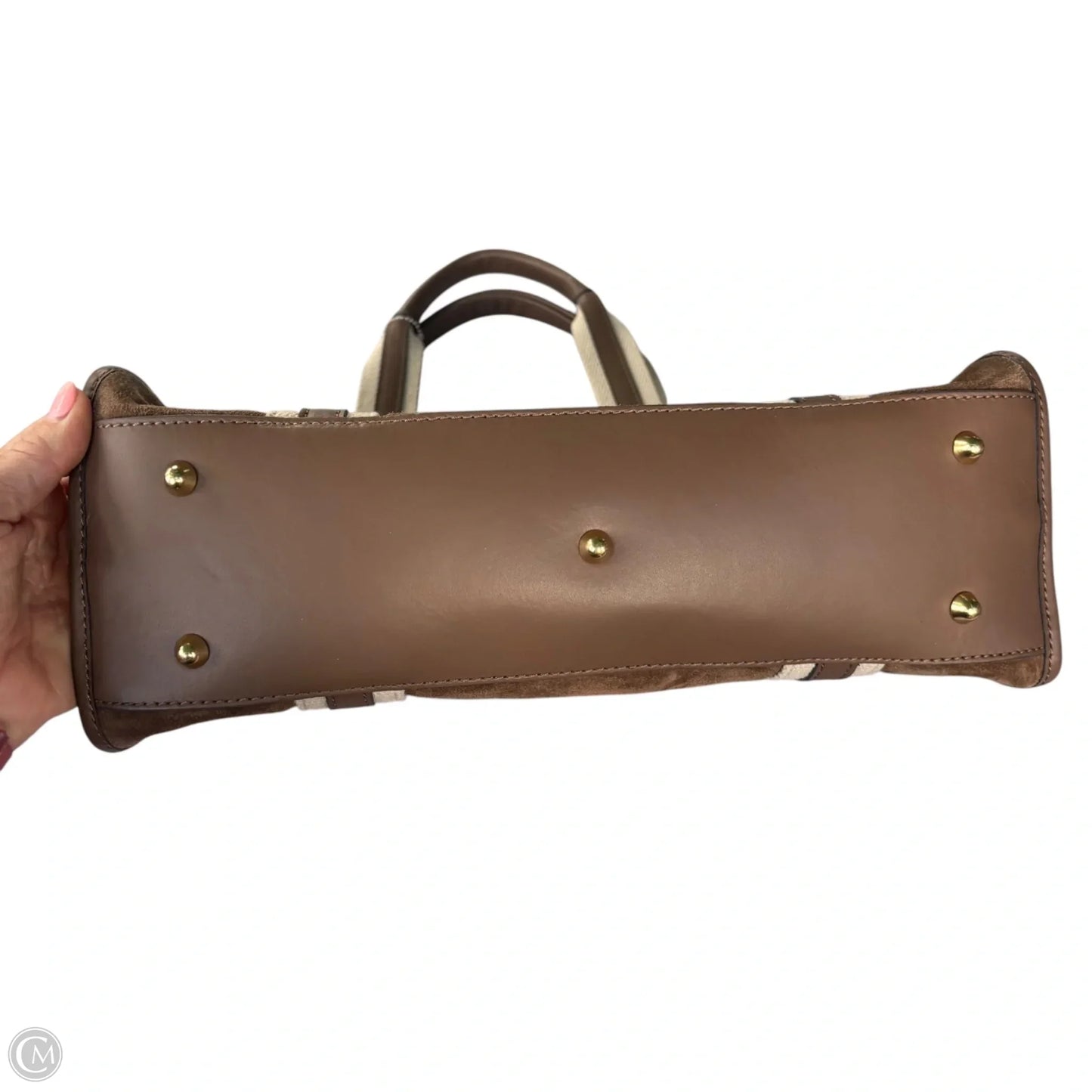 Tote Leather By Devina Firenze, Size: Large