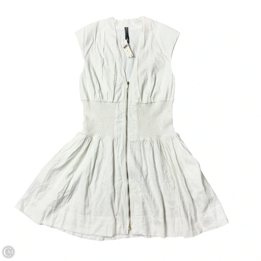 Dress Casual Short By Anthropologie In White, Size: M