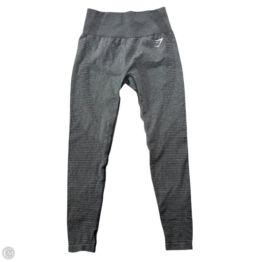 Athletic Leggings By Gym Shark In Grey, Size: M