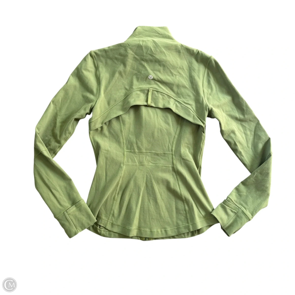 Athletic Jacket By Lululemon In Green, Size: S