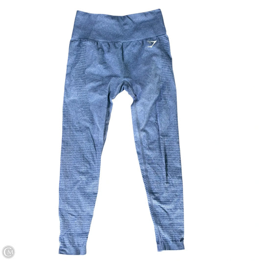 Athletic Leggings By Gym Shark In Blue, Size: S