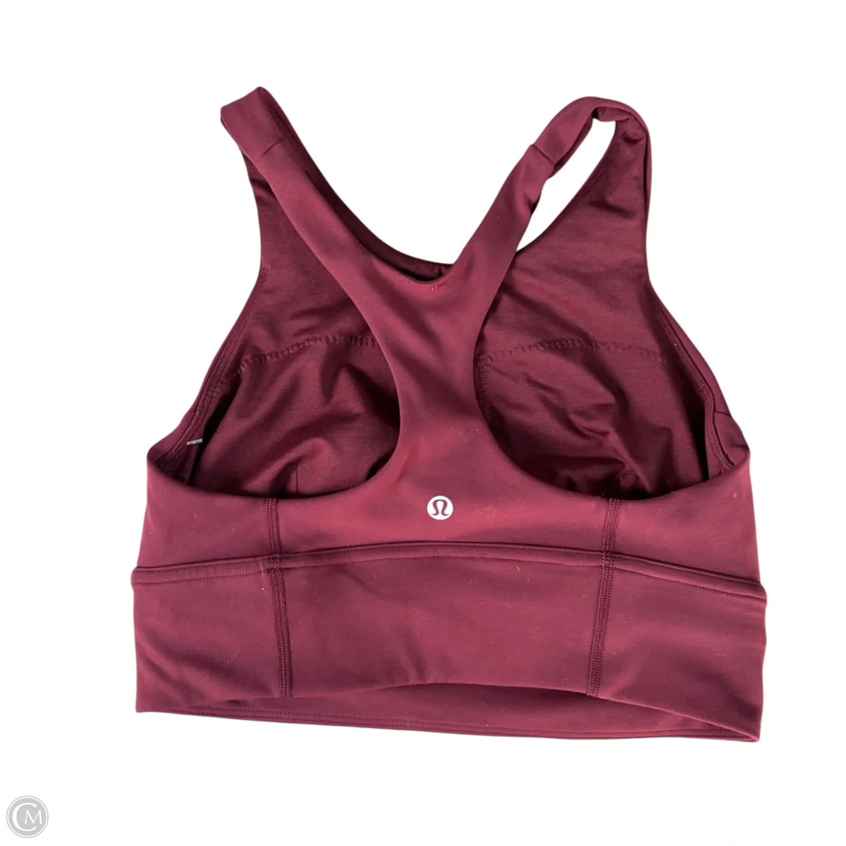 Athletic Bra By Lululemon In Maroon, Size: S