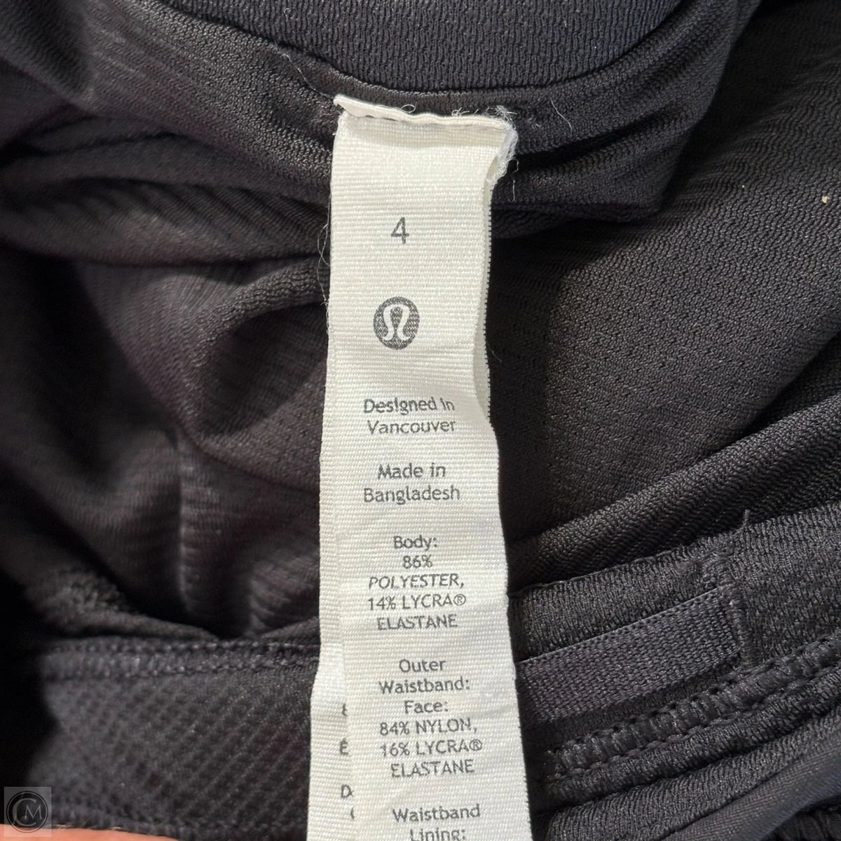 Athletic Shorts By Lululemon In Black, Size: S